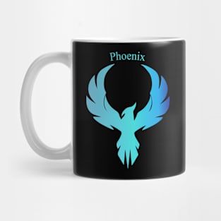 CoolBlue Phoenix Mug